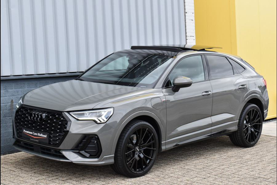 Audi Q3 Sportback 45 TFSI e S-Line 245 Pk Pano Navi Leder Keyless Apple Carplay 21 Inch