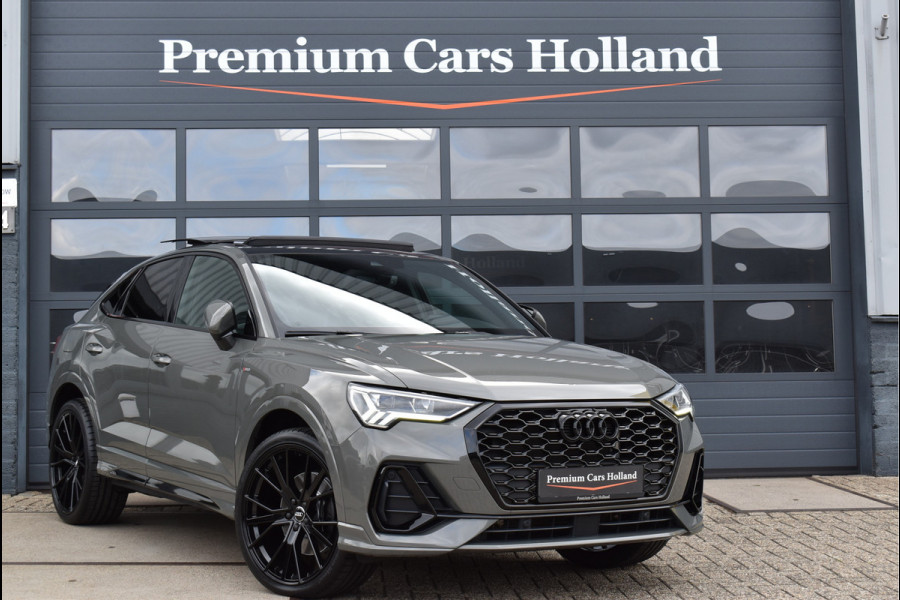 Audi Q3 Sportback 45 TFSI e S-Line 245 Pk Pano Navi Leder Keyless Apple Carplay 21 Inch