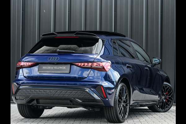 Audi A3 Sportback 45 TFSI e S edition Competition | Panoramadak | 5 jr Garantie | HUD | Sonos Sound | Camera | Ambiance interieur | Active Cruise | S-Seats + Memory | Stoelverwarming | Keyless |