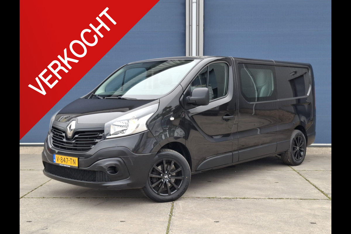 Renault Trafic 1.6 dCi T29 L2H1 DC Comfort DUBBEL CABINE / CRUISE CONTROLE / DEALER ONDERHOUDEN / NAVI