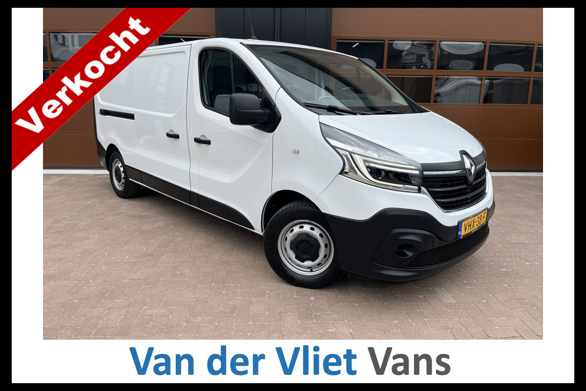 Renault Trafic 2.0 dCi 120pk L2 Comfort 3p Lease €276 /m, 2x Schuifdeur, Trekhaak, Airco, Navi, PDC, Led, Cruise controle, Onderhoudshistorie aanwezig