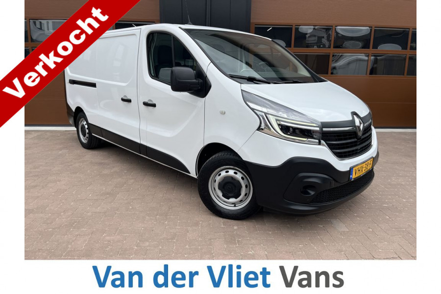 Renault Trafic 2.0 dCi 120pk L2 Comfort 3p Lease €276 /m, 2x Schuifdeur, Trekhaak, Airco, Navi, PDC, Led, Cruise controle, Onderhoudshistorie aanwezig
