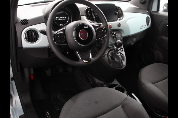 Fiat 500C 1.0 Hybrid Bellavita Navigatie Apple Carplay Android Auto Parkeersensoren Climate Control Lichtmetalen velgen Bluetooth