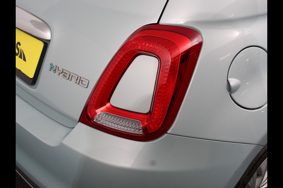 Fiat 500C 1.0 Hybrid Bellavita Navigatie Apple Carplay Android Auto Parkeersensoren Climate Control Lichtmetalen velgen Bluetooth