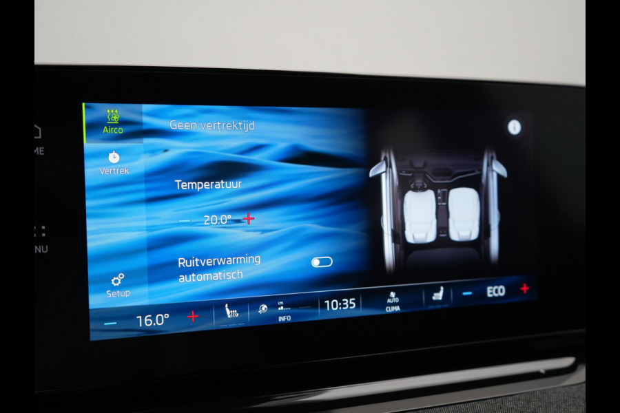Škoda ENYAQ iV 50 Comfort 55 kWh Dealer O.H | Adaptive Cruise | Camera | Crystal LED | Apple Carplay | Sportstoelen Verwarmd | BLIS | Virtual | Navigatie | DAB | 19"L.M |