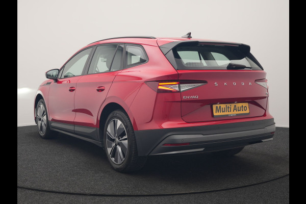 Škoda ENYAQ iV 50 Comfort 55 kWh Dealer O.H | Adaptive Cruise | Camera | Crystal LED | Apple Carplay | Sportstoelen Verwarmd | BLIS | Virtual | Navigatie | DAB | 19"L.M |