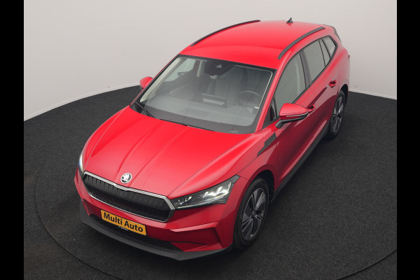 Škoda ENYAQ iV 50 Comfort 55 kWh Dealer O.H | Adaptive Cruise | Camera | Crystal LED | Apple Carplay | Sportstoelen Verwarmd | BLIS | Virtual | Navigatie | DAB | 19"L.M |