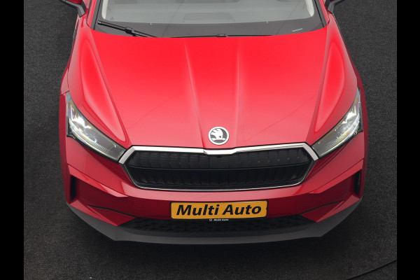 Škoda ENYAQ iV 50 Comfort 55 kWh Dealer O.H | Adaptive Cruise | Camera | Crystal LED | Apple Carplay | Sportstoelen Verwarmd | BLIS | Virtual | Navigatie | DAB | 19"L.M |