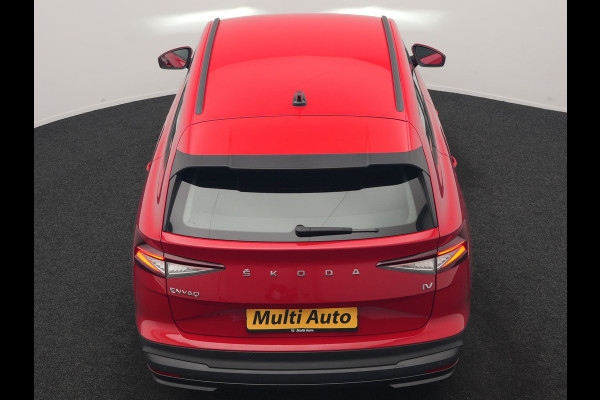Škoda ENYAQ iV 50 Comfort 55 kWh Dealer O.H | Adaptive Cruise | Camera | Crystal LED | Apple Carplay | Sportstoelen Verwarmd | BLIS | Virtual | Navigatie | DAB | 19"L.M |