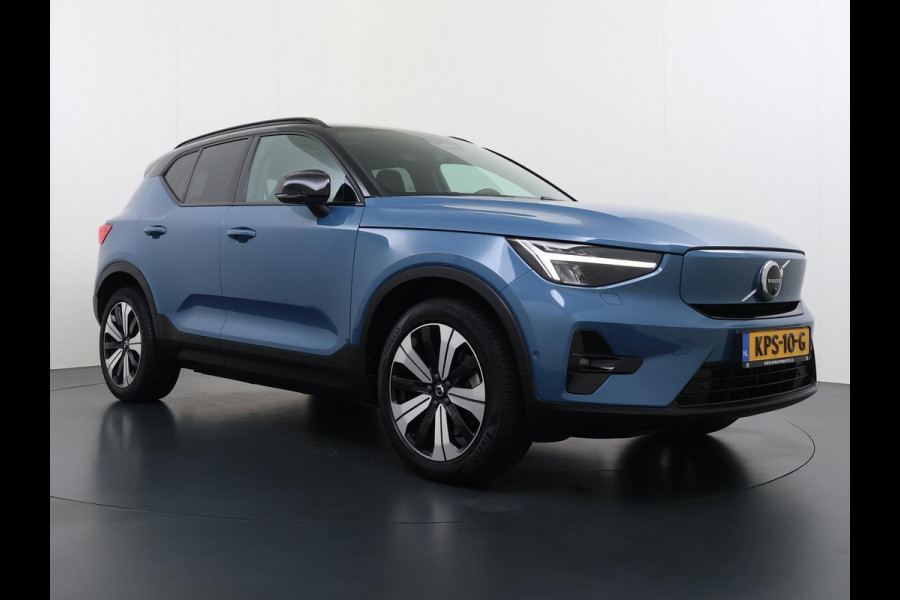 Volvo XC40 Ultimate Recharge Pure 360 CAMERA | PANORAMADAK | ELEKTRISCHE TREKHAAK | STOEL- & STUURVERWARMING | ACHTERUITRIJCAMERA | ELEKTRISCHE ACHTERKLEP | HARMAN KARDON AUDIO | ZEER COMPLEET | ALL-IN PRIJS INCL. 12 MAANDEN BOVAG GARANTIE