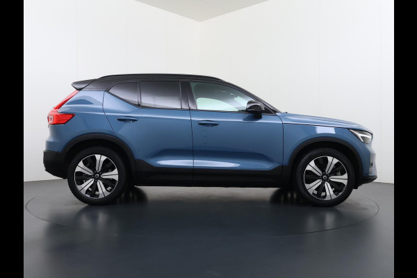 Volvo XC40 Ultimate Recharge Pure 360 CAMERA | PANORAMADAK | ELEKTRISCHE TREKHAAK | STOEL- & STUURVERWARMING | ACHTERUITRIJCAMERA | ELEKTRISCHE ACHTERKLEP | HARMAN KARDON AUDIO | ZEER COMPLEET | ALL-IN PRIJS INCL. 12 MAANDEN BOVAG GARANTIE