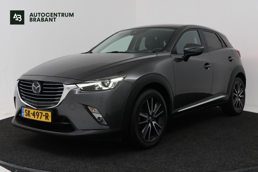 Mazda CX-3 2.0 SkyActiv-G 120 GT-M (TREKHAAK, CAMERA, STOEL/STUURVERWARMING, NAVIGATIE, SENSOREN, TREKHAAK, CRUISE ADAPTIEF)