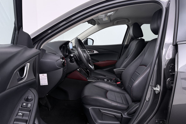 Mazda CX-3 2.0 SkyActiv-G 120 GT-M (TREKHAAK, CAMERA, STOEL/STUURVERWARMING, NAVIGATIE, SENSOREN, TREKHAAK, CRUISE ADAPTIEF)