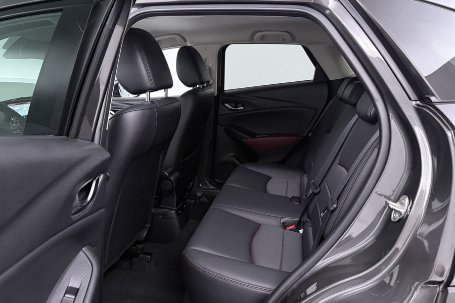 Mazda CX-3 2.0 SkyActiv-G 120 GT-M (TREKHAAK, CAMERA, STOEL/STUURVERWARMING, NAVIGATIE, SENSOREN, TREKHAAK, CRUISE ADAPTIEF)