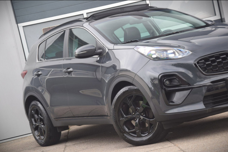 Kia Sportage 1.6 T-GDI Black Edition LEDEREN BEKLEDING/PANORAMADAK/VOORSTOELEN VERWARMD