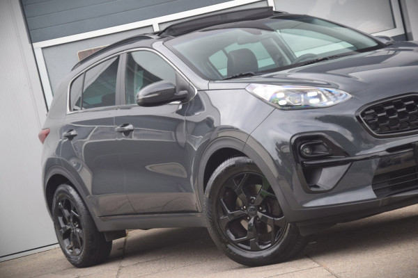 Kia Sportage 1.6 T-GDI Black Edition LEDEREN BEKLEDING/PANORAMADAK/VOORSTOELEN VERWARMD