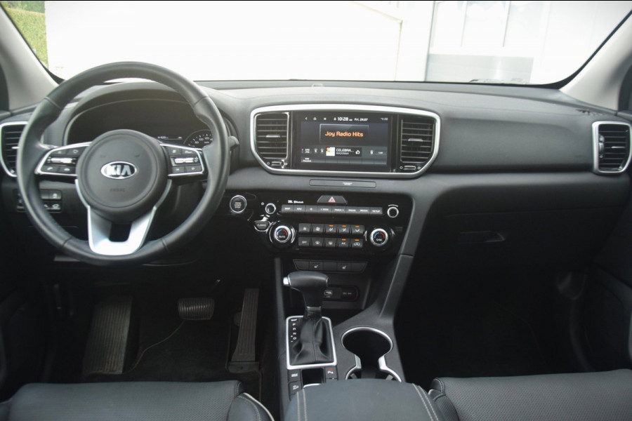 Kia Sportage 1.6 T-GDI Black Edition LEDEREN BEKLEDING/PANORAMADAK/VOORSTOELEN VERWARMD
