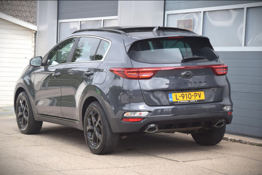 Kia Sportage 1.6 T-GDI Black Edition LEDEREN BEKLEDING/PANORAMADAK/VOORSTOELEN VERWARMD