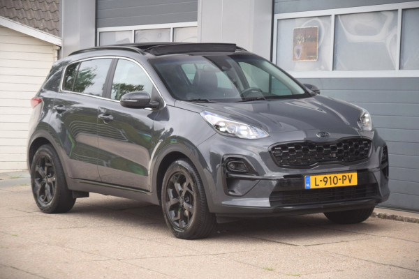Kia Sportage 1.6 T-GDI Black Edition LEDEREN BEKLEDING/PANORAMADAK/VOORSTOELEN VERWARMD