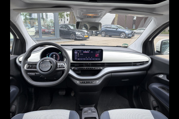 Fiat 500 Icon 42 kWh 34.000 KM! | UNIEKE KM-STAND | SOH 92% | PANORAMADAK | STOELVERWARMING |  PARKEERSENSOREN VOOR + ACHTER | ADAPTIVE CRUISE CONTROL | FIAT DEALER ONDERHOUDEN | RIJKLAAR GELEVERD MET 12 MND BOVAG GARANTIE |