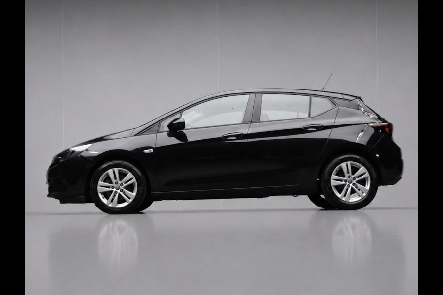 Opel Astra 1.2 Edition Sport (APPLE CARPLAY,NAVI,PDC,LANE ASSIST,CLIMATE,CRUISE,LED,SPORTSTOELEN,LM VELGEN,NETTE STAAT)