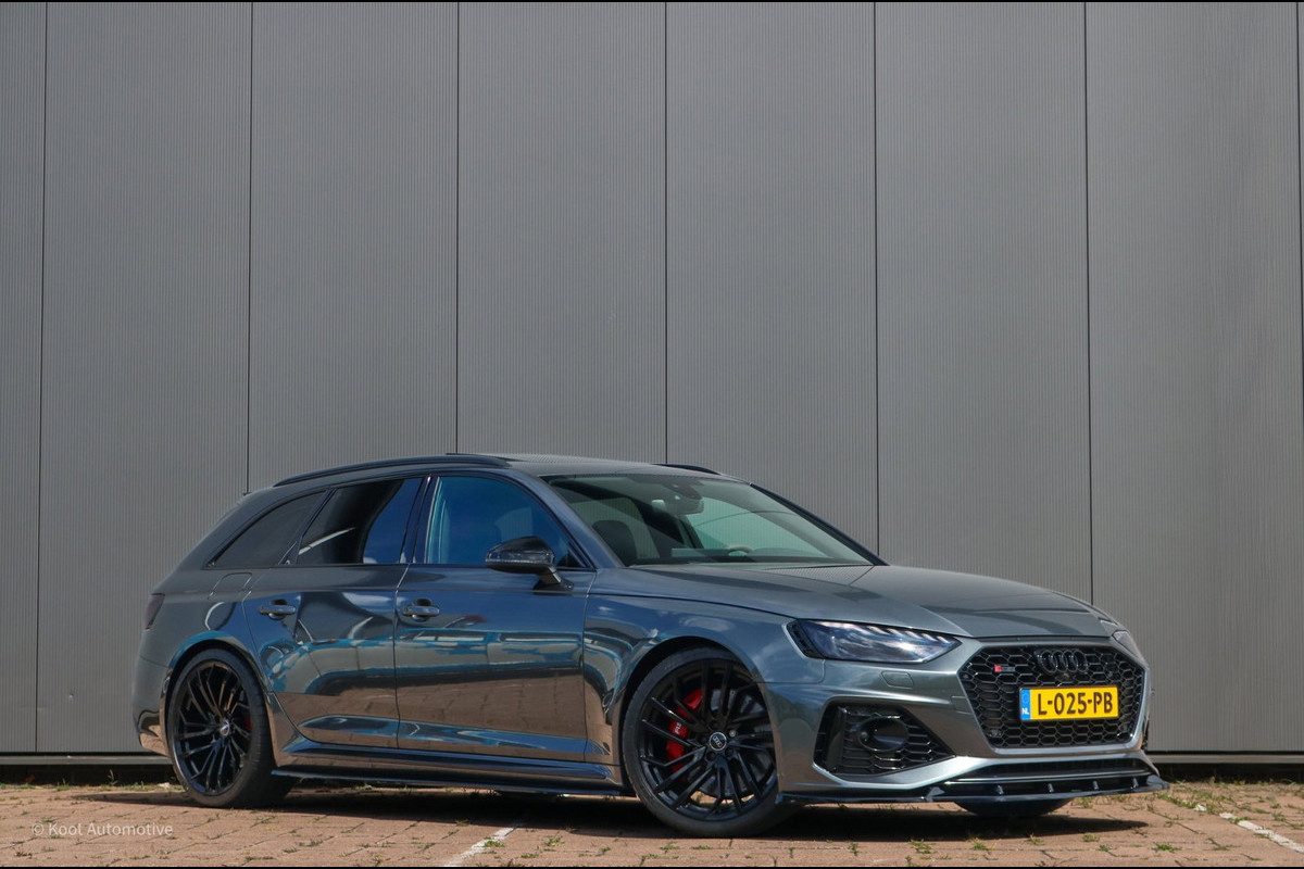 Audi RS4 Avant 2.9 TFSI Quattro | Stage 2 | Miltek | Pano | B&O | Matrix | Massage.