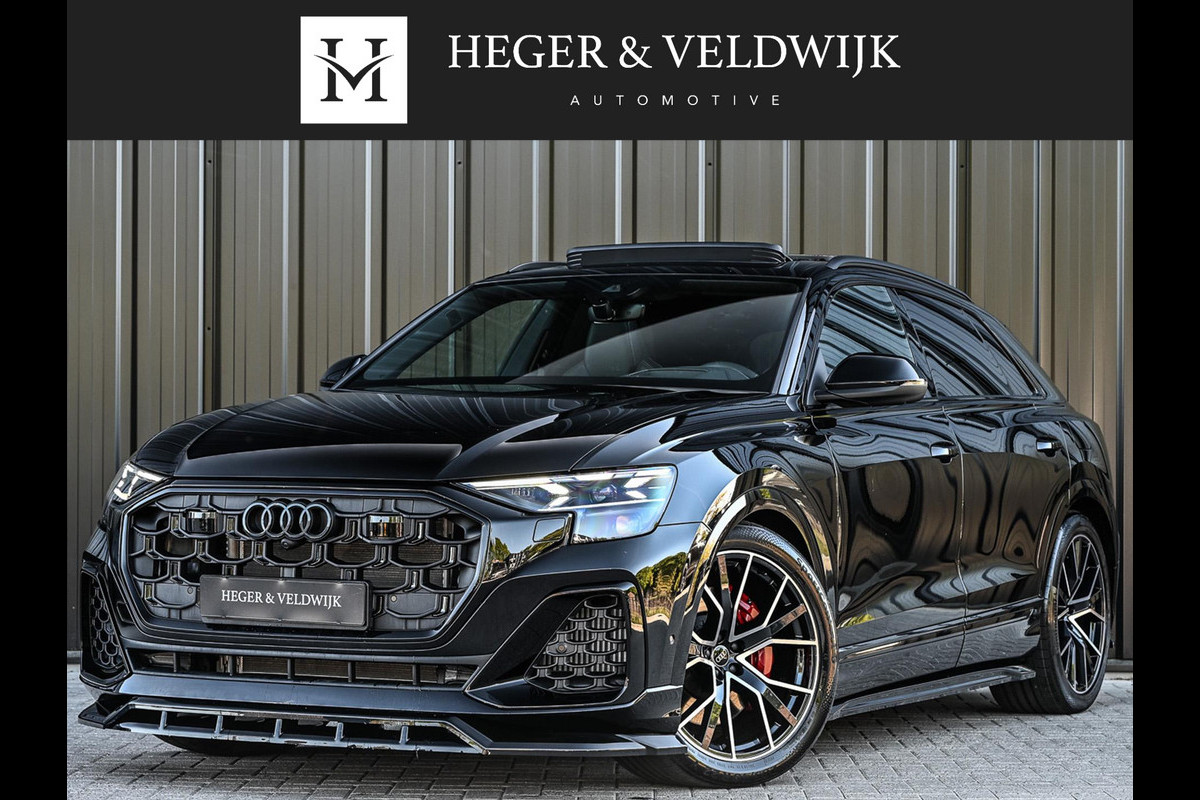 Audi Q8 55 TFSI e quattro Pro Line S Memory seats | 360 Camera | Keyless | Soft close | Adaptive cruise | Panoramadak | B&O sound | Achterbank verwarmd | Ambiance interieur | El. trekhaak