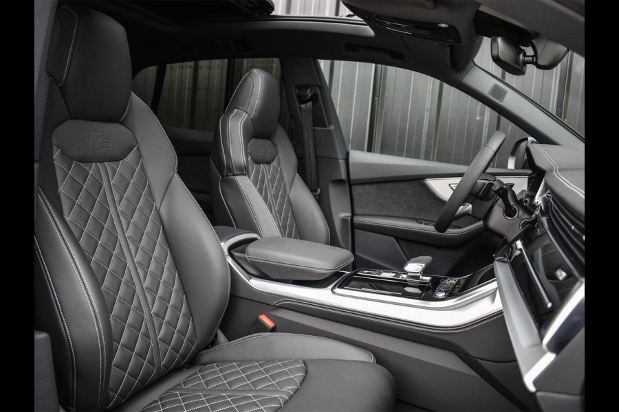 Audi Q8 55 TFSI e quattro Pro Line S Memory seats | 360 Camera | Keyless | Soft close | Adaptive cruise | Panoramadak | B&O sound | Achterbank verwarmd | Ambiance interieur | El. trekhaak