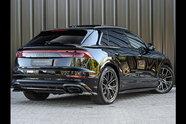 Audi Q8 55 TFSI e quattro Pro Line S Memory seats | 360 Camera | Keyless | Soft close | Adaptive cruise | Panoramadak | B&O sound | Achterbank verwarmd | Ambiance interieur | El. trekhaak