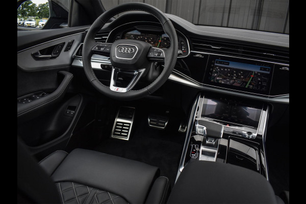 Audi Q8 55 TFSI e quattro Pro Line S Memory seats | 360 Camera | Keyless | Soft close | Adaptive cruise | Panoramadak | B&O sound | Achterbank verwarmd | Ambiance interieur | El. trekhaak