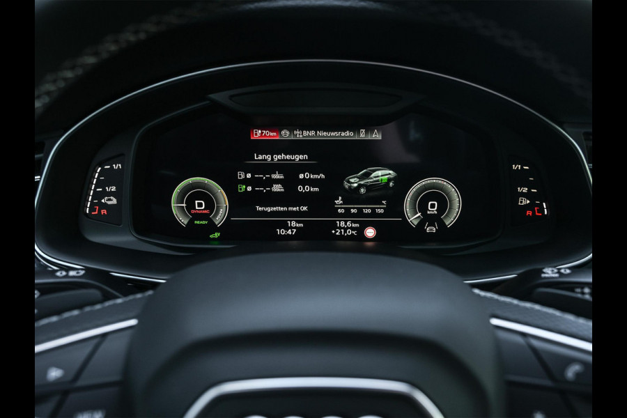 Audi Q8 55 TFSI e quattro Pro Line S Memory seats | 360 Camera | Keyless | Soft close | Adaptive cruise | Panoramadak | B&O sound | Achterbank verwarmd | Ambiance interieur | El. trekhaak
