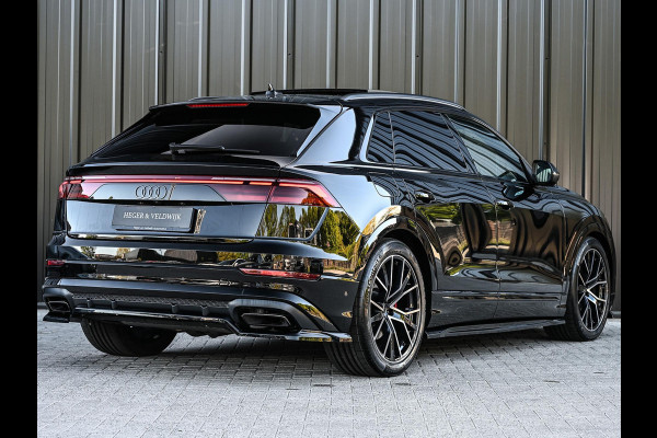 Audi Q8 55 TFSI e quattro Pro Line S Memory seats | 360 Camera | Keyless | Soft close | Adaptive cruise | Panoramadak | B&O sound | Achterbank verwarmd | Ambiance interieur | El. trekhaak