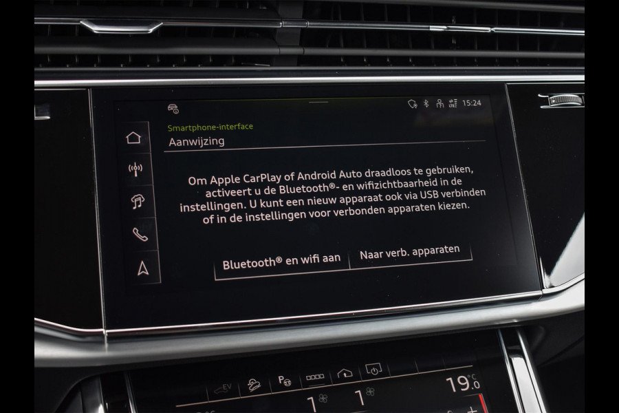 Audi Q8 55 TFSI e quattro Pro Line S Memory seats | 360 Camera | Keyless | Soft close | Adaptive cruise | Panoramadak | B&O sound | Achterbank verwarmd | Ambiance interieur | El. trekhaak