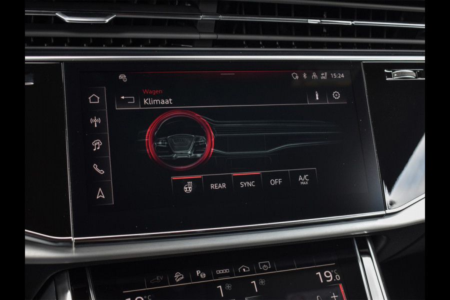Audi Q8 55 TFSI e quattro Pro Line S Memory seats | 360 Camera | Keyless | Soft close | Adaptive cruise | Panoramadak | B&O sound | Achterbank verwarmd | Ambiance interieur | El. trekhaak