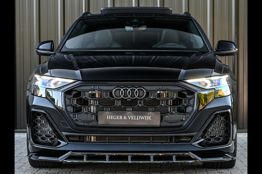 Audi Q8 55 TFSI e quattro Pro Line S Memory seats | 360 Camera | Keyless | Soft close | Adaptive cruise | Panoramadak | B&O sound | Achterbank verwarmd | Ambiance interieur | El. trekhaak
