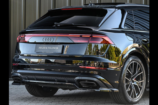 Audi Q8 55 TFSI e quattro Pro Line S Memory seats | 360 Camera | Keyless | Soft close | Adaptive cruise | Panoramadak | B&O sound | Achterbank verwarmd | Ambiance interieur | El. trekhaak