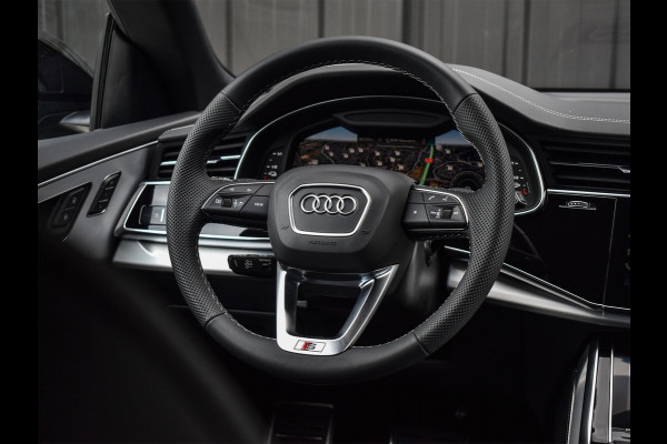 Audi Q8 55 TFSI e quattro Pro Line S Memory seats | 360 Camera | Keyless | Soft close | Adaptive cruise | Panoramadak | B&O sound | Achterbank verwarmd | Ambiance interieur | El. trekhaak