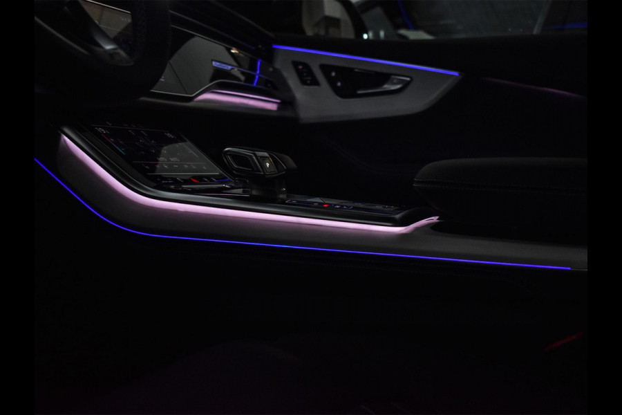Audi Q8 55 TFSI e quattro Pro Line S Memory seats | 360 Camera | Keyless | Soft close | Adaptive cruise | Panoramadak | B&O sound | Achterbank verwarmd | Ambiance interieur | El. trekhaak