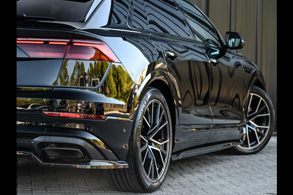 Audi Q8 55 TFSI e quattro Pro Line S Memory seats | 360 Camera | Keyless | Soft close | Adaptive cruise | Panoramadak | B&O sound | Achterbank verwarmd | Ambiance interieur | El. trekhaak