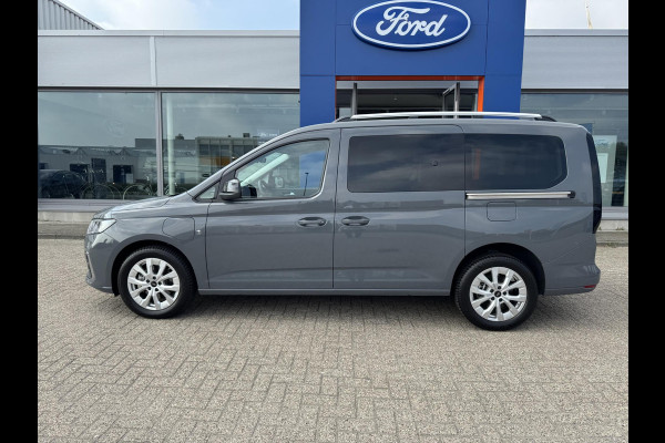 Ford Tourneo Connect 1.5 EcoBoost PHEV L2 Limited 150pk  | 116km WLTP range Elektrisch |  AGR Stoelen | Winterpack | 7 persoons | Adaptieve cruise | Achteruitrijcamera | Navigatiesysteem | All Weather banden | Verlengde fabrieksgarantie tot 12-2029