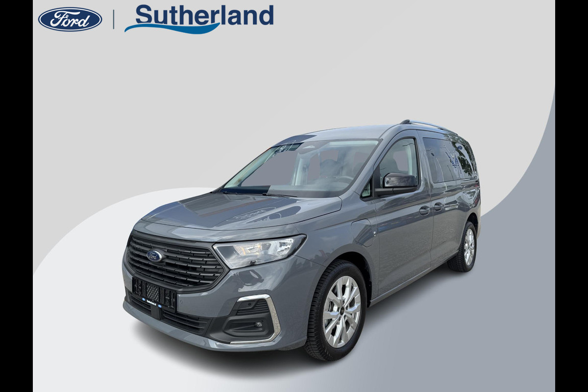 Ford Tourneo Connect 1.5 EcoBoost PHEV L2 Limited 150pk  | 116km WLTP range Elektrisch |  AGR Stoelen | Winterpack | 7 persoons | Adaptieve cruise | Achteruitrijcamera | Navigatiesysteem | All Weather banden | Verlengde fabrieksgarantie tot 12-2029
