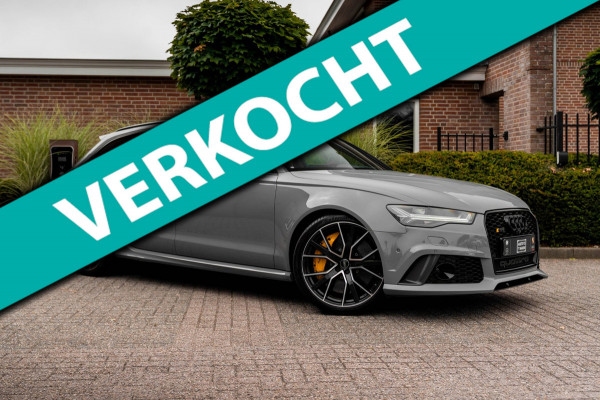 Audi RS6 Avant 4.0 TFSI Quattro Performance Pro Line Plus Keramisch Pano Carbon B&O 360 Camera 21'' WF