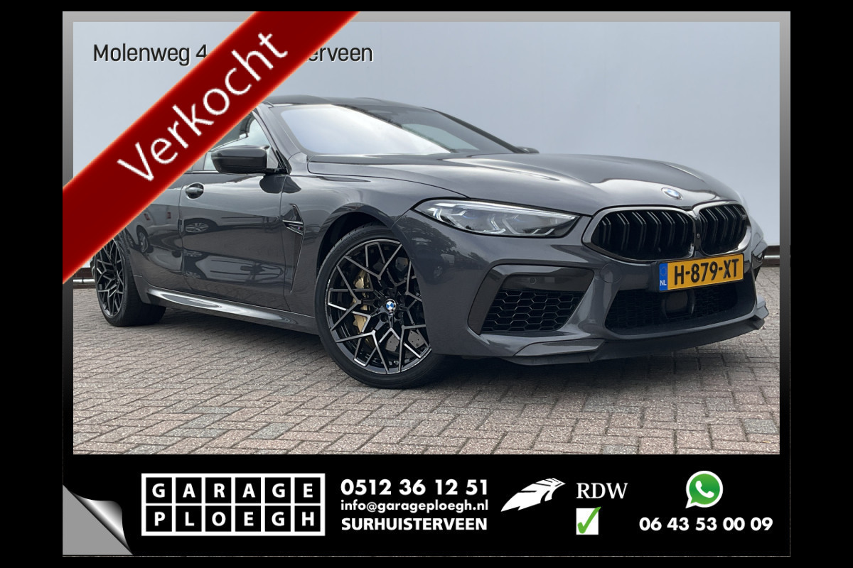 BMW 8 Serie Gran Coupé M8 Competition Keramisch Bowers&Wilkins HUD Carbon SoftClose Leder Voll.Onderhouden!