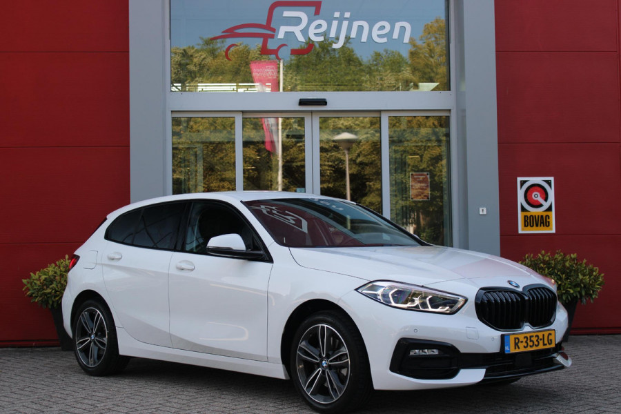 BMW 1-serie 116i AUTOMAAT HIGH EXECUTIVE | DRAADLOZE APPLE CARPLAY/ANDROID AUTO | NAVIGATIE | PARKEERSENSOREN VOOR + ACHTER | SHADOW LINE | STOEL VERWARMING | CRUISE CONTROL | DAB+ RADIO | 17" LICHTMETALEN VELGEN | DRAADLOZE TELEFOONLADER |