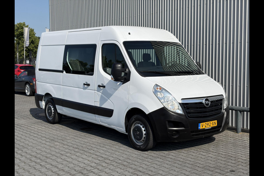 Opel Movano 2.3 CDTI L2H2 DC*7PERSOON*CRUISE*HAAK*A/C*