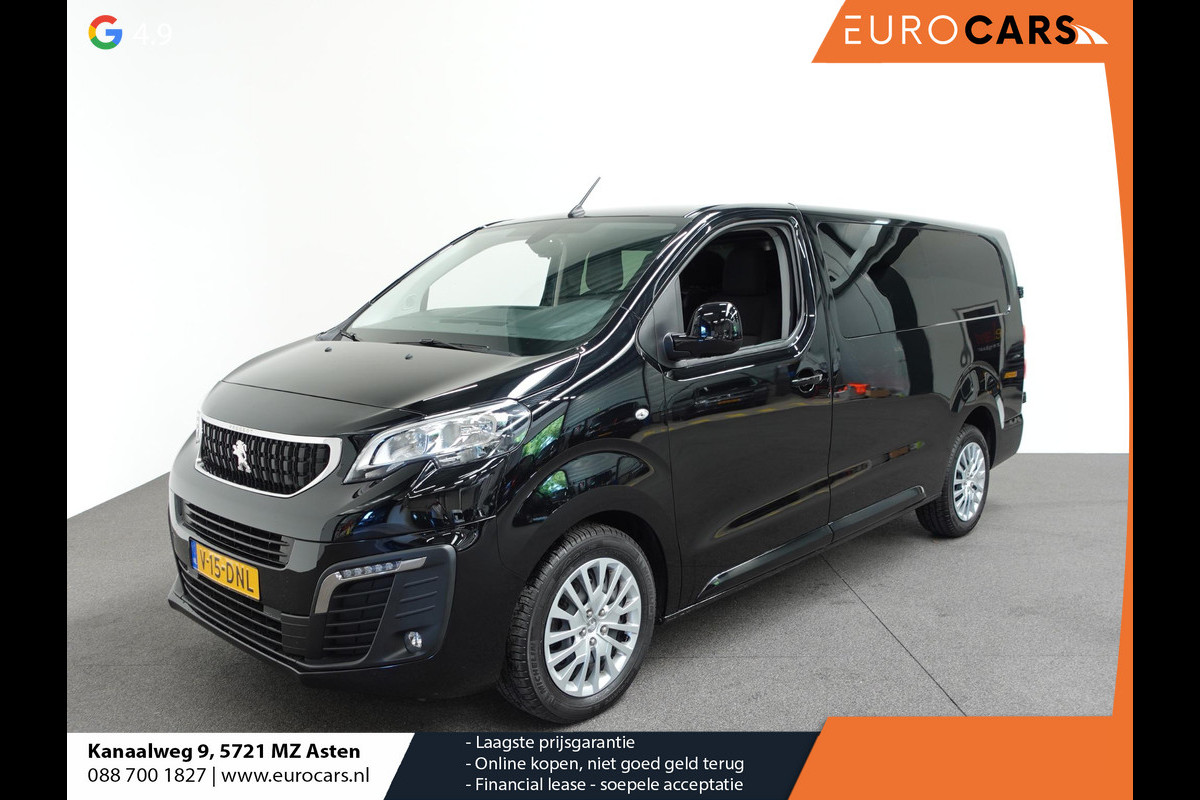 Peugeot Expert 2.0 180PK Long Premium Dubbele Cabine Automaat Airco Bluetooth Navigatie Apple Carplay/ Android Auto Trekhaak