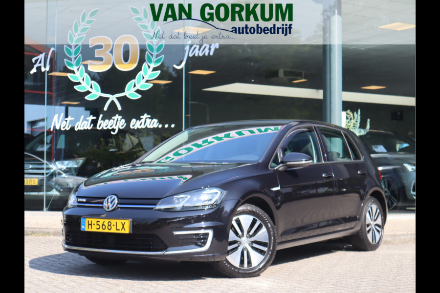 Volkswagen e-Golf E-DITION Navi / Climate / Pdc / Elekramen / Adap-Cruise / App-connect / SOH 89.64% /  Voldoende Apk /