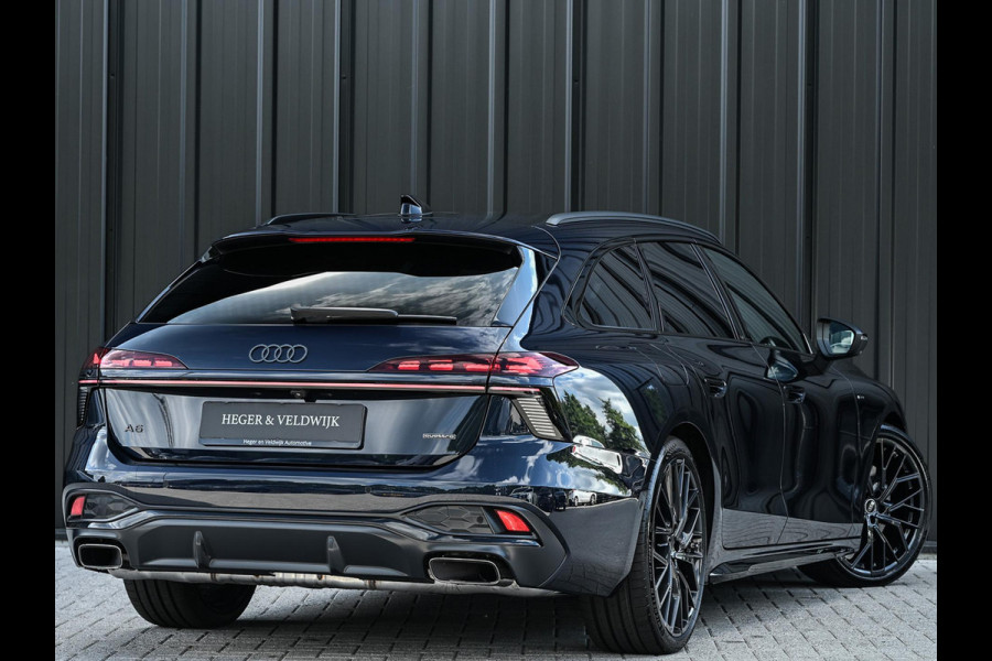 Audi A6 Avant 2.0 e-hybrid quattro S edition Competition | 5 jr Garantie | Panoramadak | B&O | Stoelventilatie en Massage | 360 Camera | Luchtvering | Ambiance Interieur | Achterasbesturing | Carbon Inleg | Head-Up | S-Seats | Passagiers Display |