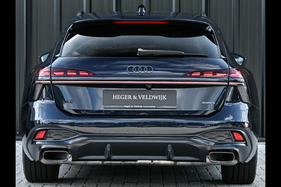 Audi A6 Avant 2.0 e-hybrid quattro S edition Competition | 5 jr Garantie | Panoramadak | B&O | Stoelventilatie en Massage | 360 Camera | Luchtvering | Ambiance Interieur | Achterasbesturing | Carbon Inleg | Head-Up | S-Seats | Passagiers Display |
