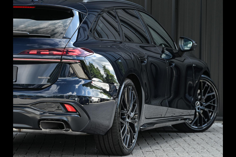 Audi A6 Avant 2.0 e-hybrid quattro S edition Competition | 5 jr Garantie | Panoramadak | B&O | Stoelventilatie en Massage | 360 Camera | Luchtvering | Ambiance Interieur | Achterasbesturing | Carbon Inleg | Head-Up | S-Seats | Passagiers Display |